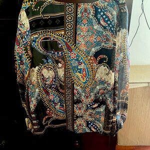 Ladies silk dress Top